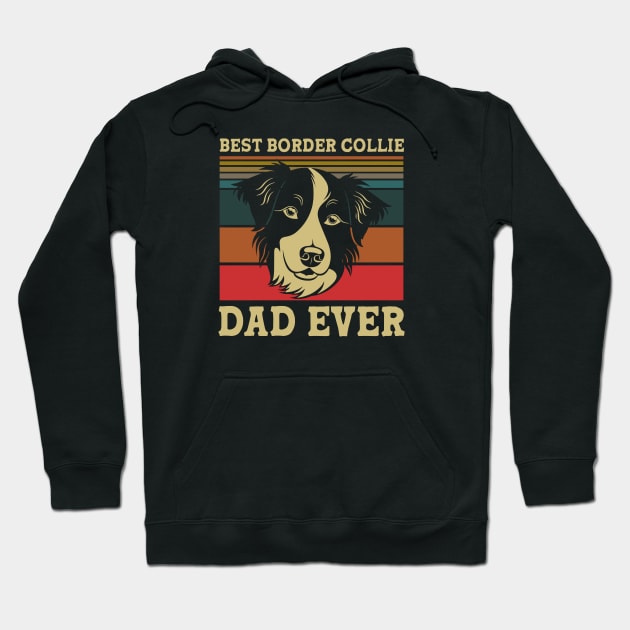 Best Border Collie Dad Ever Hoodie by RobertDan